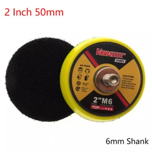 2 Zoll 50 mm DA Schleifpad M6 6 mm Schaft Haken Schleife Stützschleifer für Vibratit - Bild 1 von 9