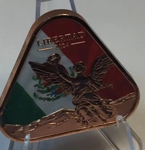 1oz AVDP Kupfer 2024 Triangle Mexico Libertad - Bild 1 von 11