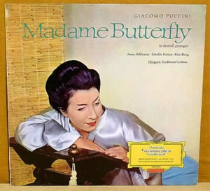 PUCCINI - SCHLEMM - LEITNER - MADAME BUTTERFLY - DG RED STEREO TULIP LP - Bild 1 von 2