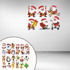 24x Cute Christmas Stickers DIY Decorative Kits Crafts Party Favors Arts