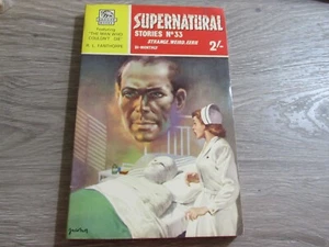 SELTENE BRITISCHE ÜBERNATÜRLICHE GESCHICHTEN #33 SELTENE ABZEICHEN BÜCHER ZIELSTOFF FANTASY HORROR PB - Bild 1 von 4