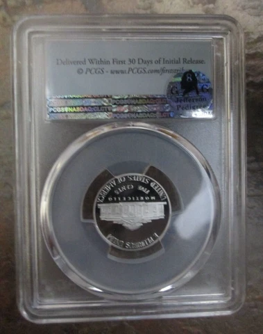 2022-S 5c PCGS PR69DCAM First Strike Jefferson Nickel with Pedigree Sticker Cover