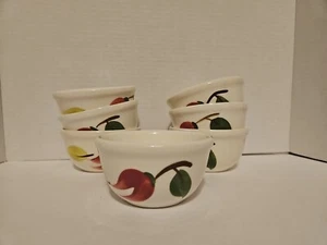 VTG Rio Stetson China Co RARE Meadow Rose Ovendure Ramakin 4" Berry Bowls Buy 1+ - Picture 1 of 9