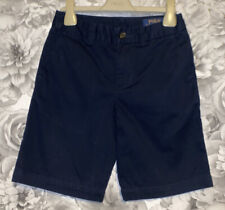Boys Age 10 (9-10 Years ) Polo Ralph Lauren Navy Chino Shorts - BNWOTs