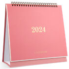 2024-2025 Desk Calendar Stand Up Yearly Table Planner Monthly Pages Easel-Ox