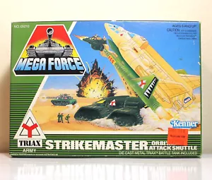 Kenner MEGA FORCE - STRIKEMASTER Attack Shuttle con serbatoio pressofuso - Sigillato (1989) - Foto 1 di 9