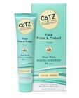NEW CoTZ Face Prime &amp; Protect Tinted SPF 40 Sheer Matte 1.5oz Sunscreen FreeShip
