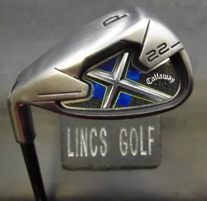 Left-Handed Callaway X22 Pitching Wedge Senior Graphite Shaft Golf Pride Grip - Picture 1 of 5