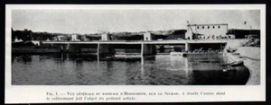 1955  --  BARRAGE D HESSIGHEIM SUR LE NECKAR   3P576 - Imagen 1 de 1