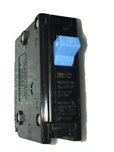 Bryant/Westinghouse BR115 BR115R Interruttore circuito 1 polo 120/240V 15A *USATO - Foto 1 di 10