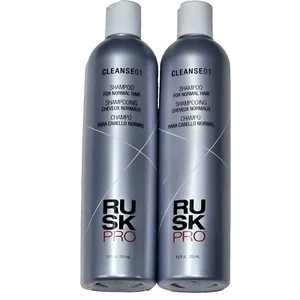 2 Pack Rusk Pro Cleanse 01 Shampoo For Normal Hair 12oz - Picture 1 of 1