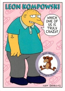 1994 SKYBOX THE SIMPSONS LEON KOMPOWSKI #S26 BONGO TRADING CARD - Picture 1 of 5