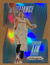 Jeremy Lin 2013-14 Panini Prizm Brilliance Light Blue Prizm Die-Cut SP #113/199