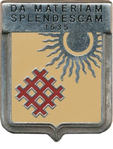 2° Régiment de Dragons, insigne de fourragère,modèle de 1938,brillant,A.B.(6246) - Imagen 1 de 2