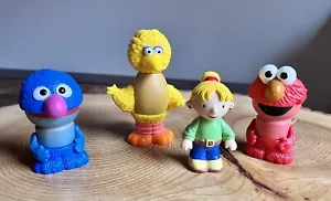 Big Bird Cookie Elmo Sesame Street Play Town by Learning Curve 3" Figurines Toys - Picture 1 of 14