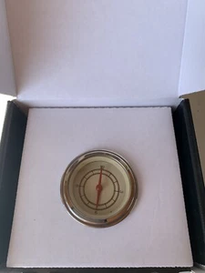 Classic Instruments Clock 55-56 2-1/8” Tan/ Red Pointers VT90SLF - Picture 1 of 2