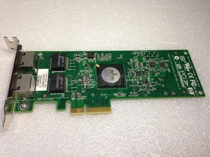 Tarjeta de red adaptador Gigabit doble puerto HP NC382T PCI Express - Imagen 1 de 3