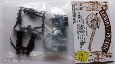 Armies in Plastic American Revolution State Artillery Co 2nd RI CT 1st PA 1/32 - Image 1 of 3