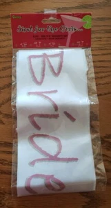 DARICE JUST FOR THE GIRLS "BRIDE TO BE'' BACHELORETTE SASH-NEW IN PACKAGE - Picture 1 of 3