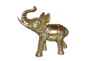 Lucky Brass Elephant Statue - Picture 1 of 5