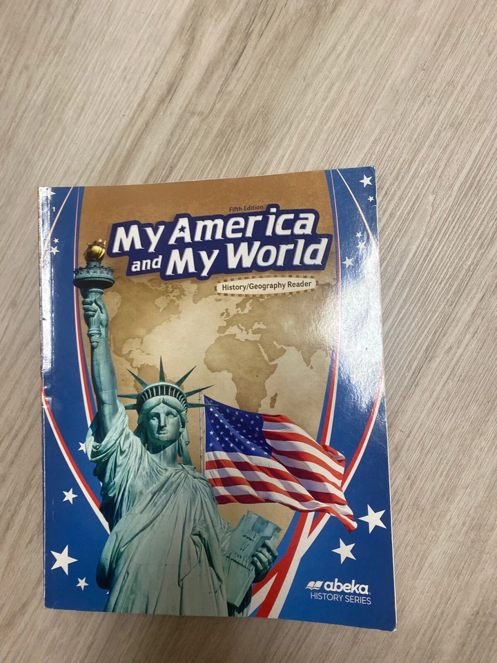 Abeka My America and My World 1st Grade History/Geography Reader Fifth Edition - Image 1 of 4