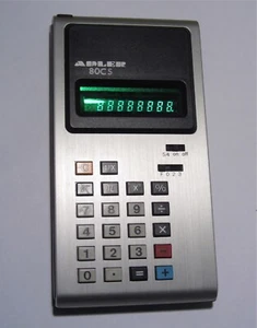 TA Triumph Adler 80 CS POCKET CALCULATOR Taschenrechner VINTAGE Sammlerstück - Bild 1 von 11