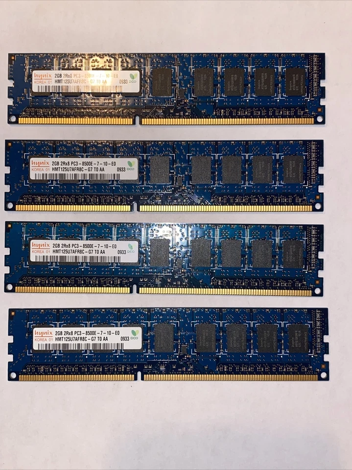 Mac Pro Hynix 8GB 2Rx8 PC3-8500E -7-10-EO HMT125U7AFR8C-G7  - Image 1 of 1