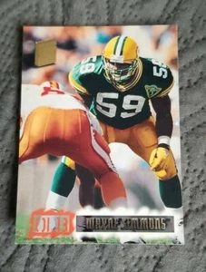1994 Stadium Club Football Card #22 Wayne Simmons - Green Bay Packers - Picture 1 of 2