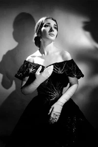 Opera Singer Maria Callas In Regal Attire Vintage Wall Home Decor - POSTER 20x30 - Picture 1 of 3