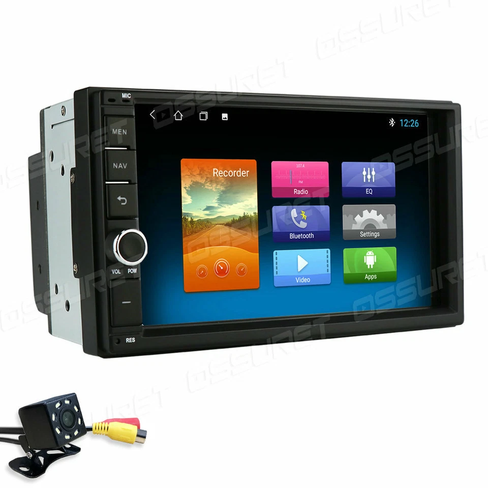 Fit Nissan Frontier Juke Sentra Versa Android Car Radio Stereo WIFI GPS + Camera - Image 1 of 4