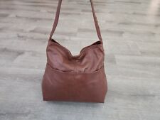 Brown Leather Shoulder Bag, Handmade Everyday Retro Handbags, Kim