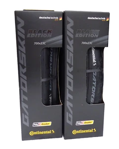 Continental Gatorskin Drahtreifen, klappbar, Black Edition, 700x23, PolyX, PAAR - Bild 1 von 1