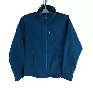 Double Diamond Full Zip Waterproof Windproof Fleece Lined Jacket Womens S Teal - Picture 1 of 11