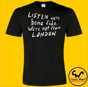 T-shirt Withnail and I t-shirt Not From London divertente film commedia culto Regno Unito - Foto 1 di 8