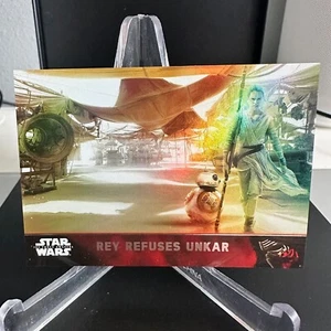 2015 Topps Star Wars El Despertar de la Fuerza Serie 1 Rey Rechaza Unkar #83 Lámina/250 - Imagen 1 de 3