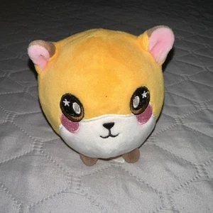 Peluche Squeezamals 4" gatto giallo arancione - Foto 1 di 4