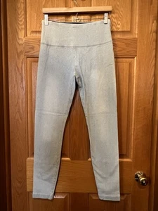 Pantalones legging capri de mezclilla BU44 Lysse lavado claro para mujer medianos - Imagen 1 de 4