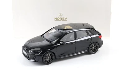 1:18 Norev Audi RS3 Sportback 2025 Myth Nero Metallizzato 188388 - Immagine 1 di 4