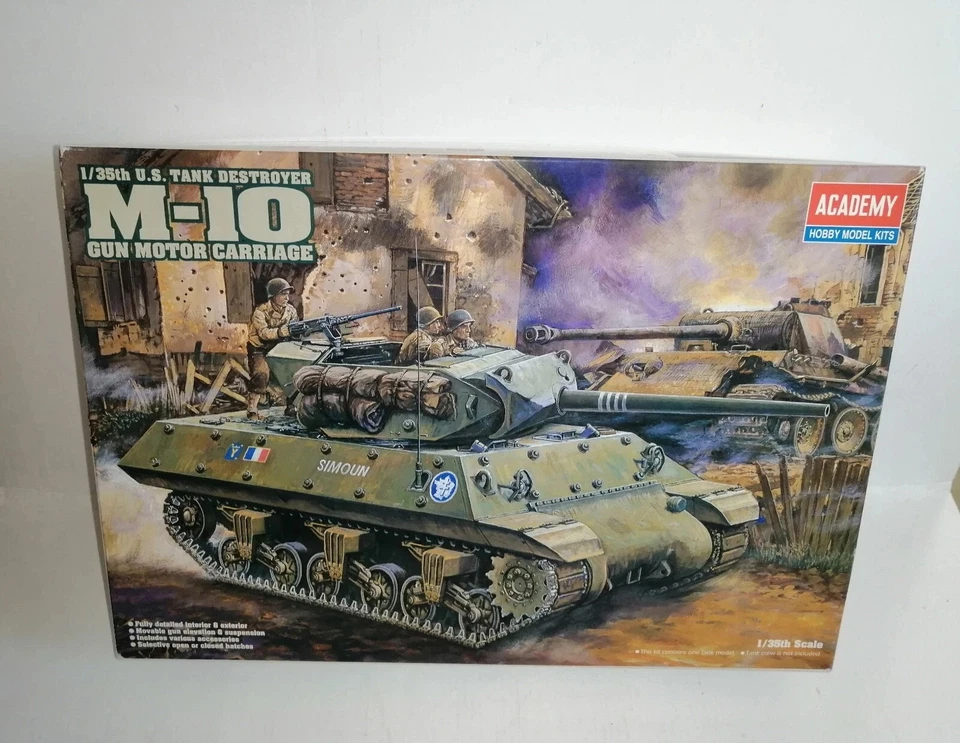 ACADEMY 1393 M-10 Gun Motor Carriage scala 1/35 (leggi descrizione) - Immagine 1 di 1