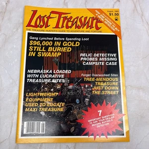 1983 Aug - Lost Treasure Magazine - Treasure Hunting Gold Prospecting M15 - Picture 1 of 2