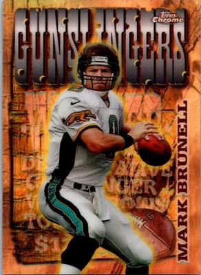1998 Topps Chrome #7 Mark Brunell Season's Best Refractors - Image 1 of 2