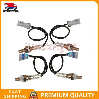 4X Upstream Downstream O2 Oxygen Sensors For Chevrolet Silverado Tahoe GMC Yukon - Image 1 of 4