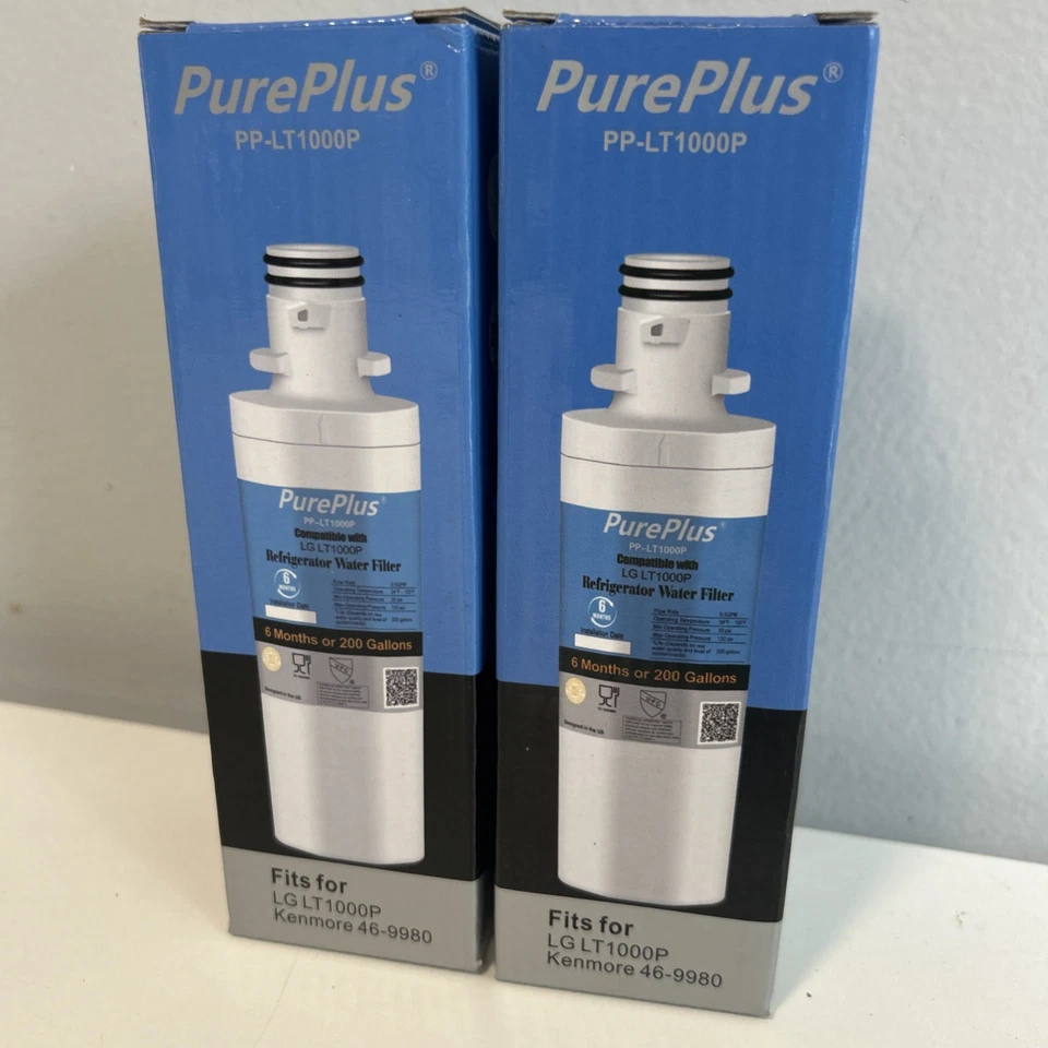 PUREPLUS Replacement Refrigerator Water Filter PP-LT1000P -Pack of 2 KENMORE - Image 1 of 1