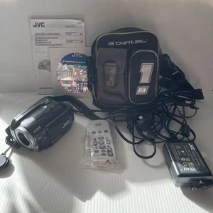 JVC Everio GZ-MG50AA 30gb Video Camera With Charger New Batt Remote/case/booklet - Picture 1 of 24