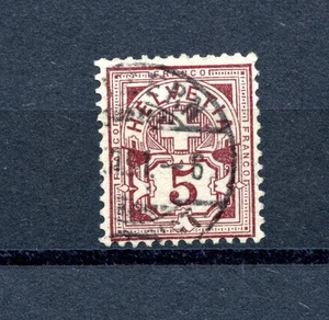 Switzerland #78 (S515) Numeral type II, wmk 182, used, FVF, CV$115.00 - Picture 1 of 2