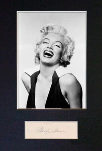 #218 MARILYN MONROE Reproduction Signature/Autograph Mounted Signed Photograph - Imagen 1 de 2