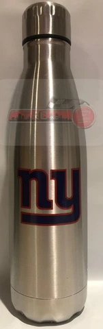 New York Giants NFL 17oz Team Logo Stainless Steel Water Bottle FREE SHIP!! Cover