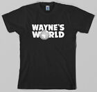 Wayne's World Logo T Shirt mike myers dana carvey movie stock funny gift costume