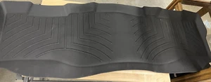 440022 WeatherTech FloorLiner 1999-2010 Ford SuperDuty SuperCrew  2nd Row  Black - Picture 1 of 3