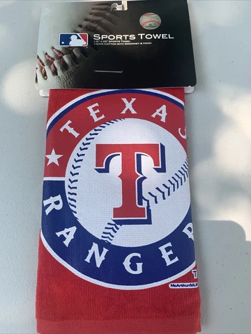 MLB Texas Rangers 15'' x 25'' Sports Towel With Grommet And Hook #320 Cover